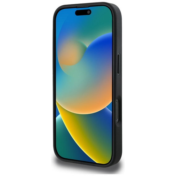 Puzdro Guess 4G Circle s klasickým logom, pre MagSafe pre iPhone 16 Pro