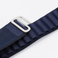 Nylonový remienok pre Apple Watch 1/2/3/4/5/6/7/8/SE/ULTRA 42/44/45/49 mm, námornícky modrý