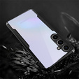 Puzdro pre Samsung Galaxy A36, AntiDrop Hybrid, čierne + tvrdené sklo 9H