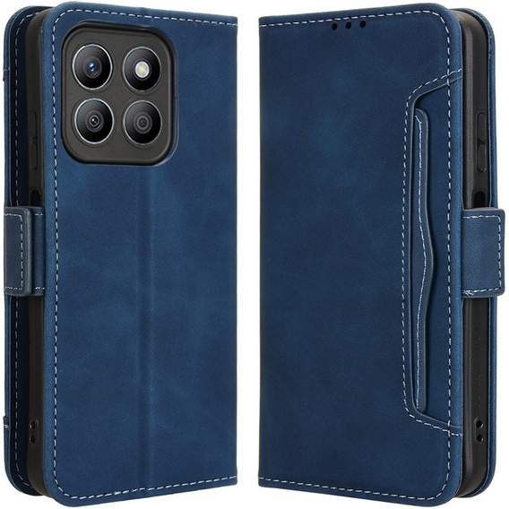 Klapkové puzdro pre Motorola Moto G86 5G, Card Slot, tmavomodré
