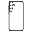 Puzdro Spigen pre Samsung Galaxy A55 5G, Ultra Hybrid, čierne + tvrdené sklo 9H
