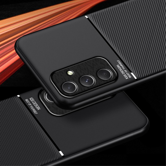 Puzdro pre Samsung Galaxy A55 5G, s magnetickou úchytkou, čierne