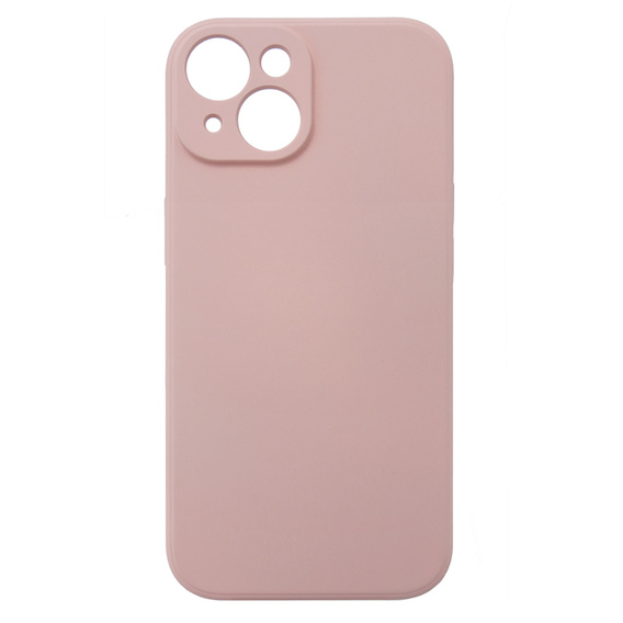 Obal na mobil pre iPhone 15 Plus, Silicone Lite, oranžové