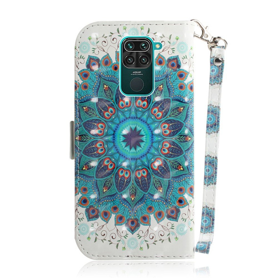 Klapkové puzdro pre Xiaomi Redmi Note 9, Wallet, Mandala Flower
