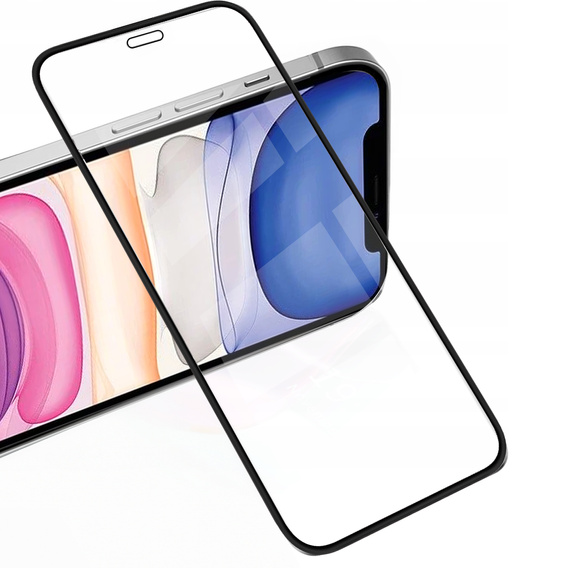 2x tvrdené sklo pre iPhone XR / 11, ERBORD 3D pre celý displej