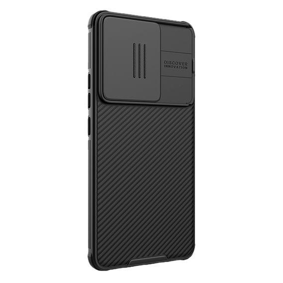 Puzdro pre Xiaomi Poco F6, pancierované Nillkin, CamShield Pro, čierne