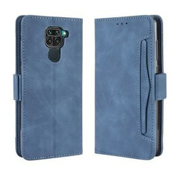 Klapkové puzdro pre Xiaomi Redmi Note 9, Card Slot, modré