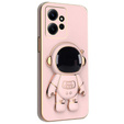 Obal na mobil pre Xiaomi Redmi Note 12 4G, Astronaut, ružové rose gold