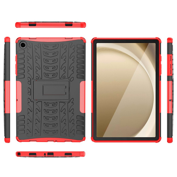 Obal na mobil pre Samsung Galaxy Tab A9+, Tire Armor, červené