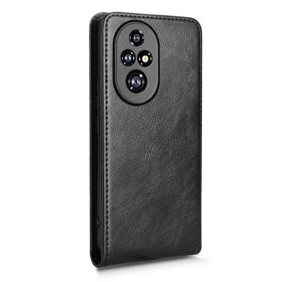 Klapkové puzdro pre Honor 200 Pro 5G, Flip, čierne