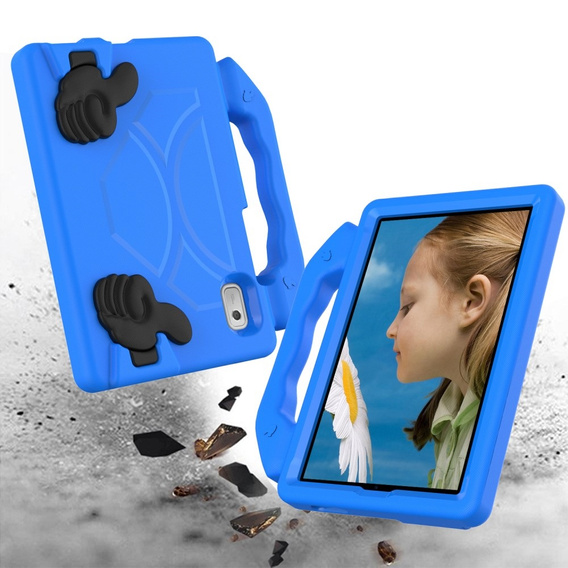 Detské puzdro pre Lenovo Tab M9, pancierované ochranné, modré