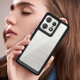 Obal na mobil pre Motorola Edge 50 Pro, Fusion Hybrid, čierne