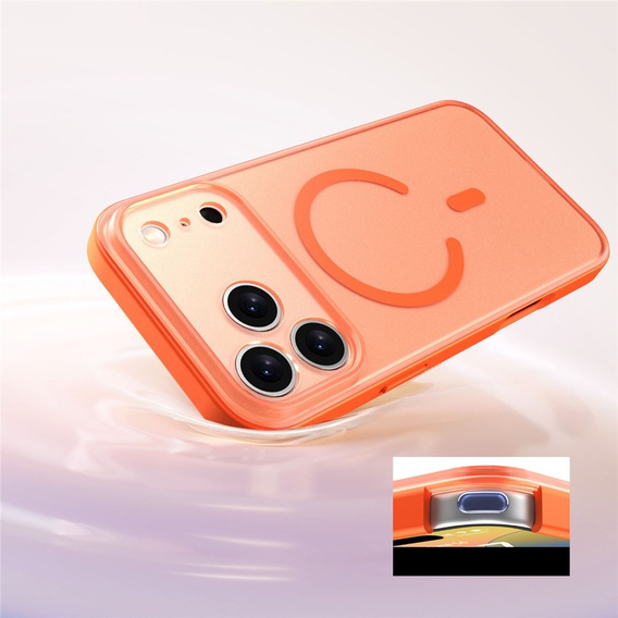 Matné puzdro pre iPhone 17 Pro Max, pre MagSafe, s ochranou fotoaparátu