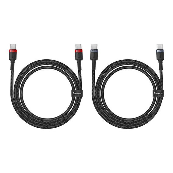 Baseus Cafule USB-C na USB-C 100W kábel 1m - sada 2 kusov
