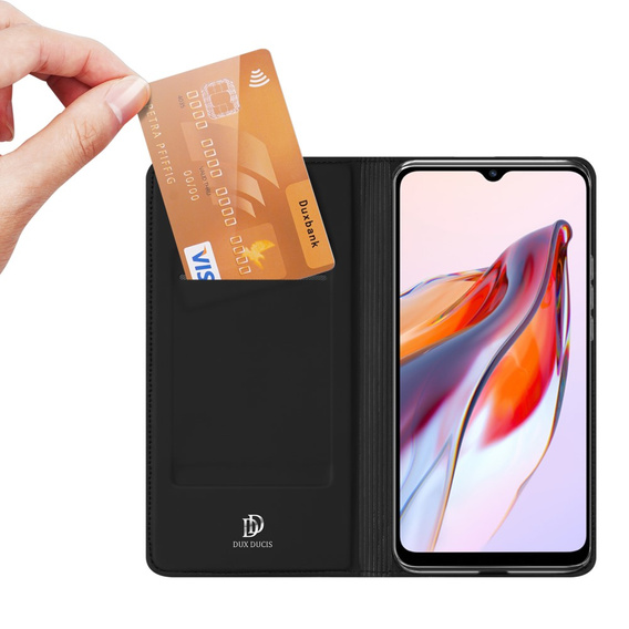 Dux Ducis Obal na mobil pre Xiaomi Redmi 12C, Skinpro, čierne