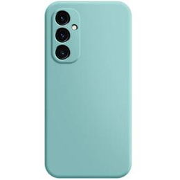 Puzdro pre Samsung Galaxy A25 5G, Silicone Lite, svetlomodré + sklo 9H