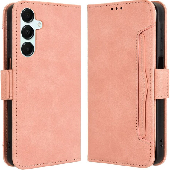 Klapkové puzdro pre Samsung Galaxy A16, Card Slot, ružové