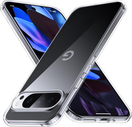 Obal na mobil pre Google Pixel 9 / Google Pixel 9 Pro, Fusion Hybrid, priehľadné