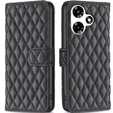 Klapkové puzdro pre Infinix Hot 30, Wallet, BINFEN COLOR, čierne