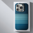 Puzdro pre iPhone 16 Pro Max, Frame Kickstand, pre MagSafe, Moon Blue