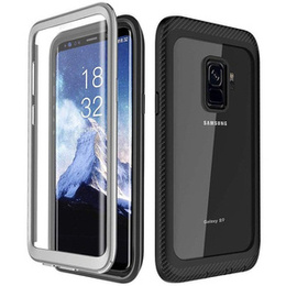 Puzdro pre Samsung Galaxy S9, Shockproof, s fóliou, modré