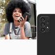 Obal na mobil pre Samsung Galaxy A53 5G, Silicone Lite, čierne