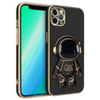 Obal na mobil pre iPhone 12 Pro Max, Astronaut, čierne