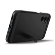 Puzdro Spigen pre Samsung Galaxy A56 5G, Tough Armor Mag MagSafe, čierne + tvrdené sklo 9H