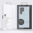 Puzdro NILLKIN pre Samsung Galaxy S23 Ultra, silikónové puzdro CamShield pre MagSafe, modré