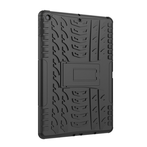 Puzdro pre iPad 10.2 2021 / 2020 / 2019, Tire Armor, čierne