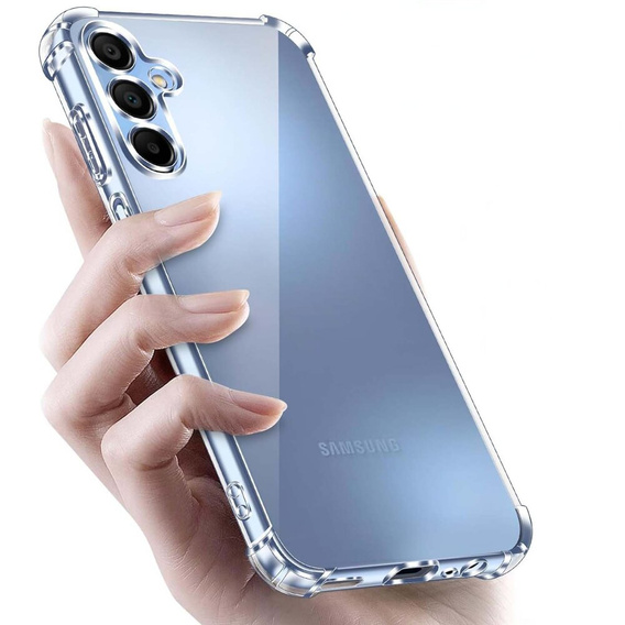Obal na mobil pre Samsung Galaxy A35 5G, Dropproof, priehľadné