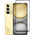 3D tvrdené sklo pre Realme 14X / Realme C75, čierny rám