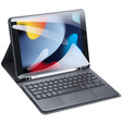Puzdro + klávesnica iPad 10.2 2021/2020/2019, Dux Ducis Magnetic Keyboard, čierne