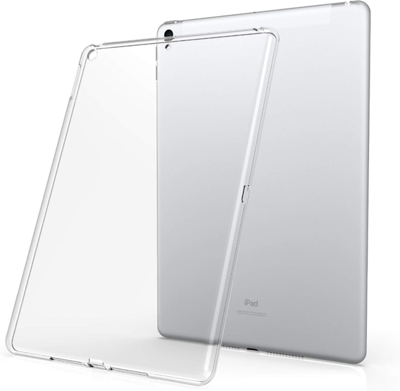 Puzdro pre iPad 10.2" 2021/2020/2019 (9/8/7 gen.), silikónové, priehľadné