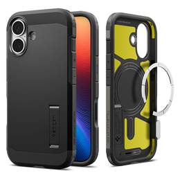 Spigen puzdro pre iPhone 17, Tough Armor T MagSafe, čierne