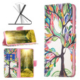 Klapkové puzdro pre Samsung Galaxy M34, Wallet, tree of life, biele