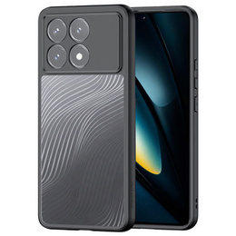 Puzdro DuxDucis pre Xiaomi Poco F6 Pro, Aimo case, transparentné / čierne