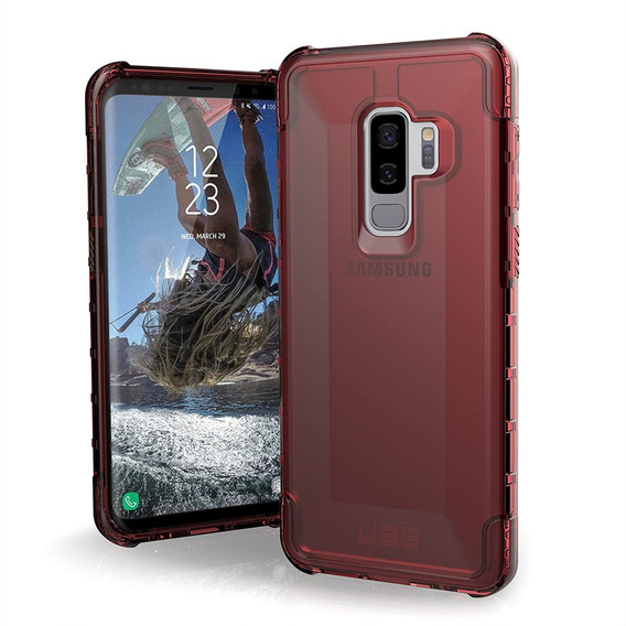 Puzdro Urban Armor Gear pre Samsung Galaxy S9+ Plus, Plyo, červené