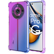 Puzdro pre Realme 11 Pro / 11 Pro +, Gradient Dropproof, Fialová / modrá