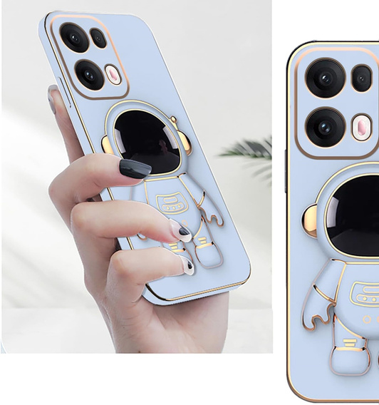 Obal na mobil pre Oppo Reno 13, Astronaut, modré