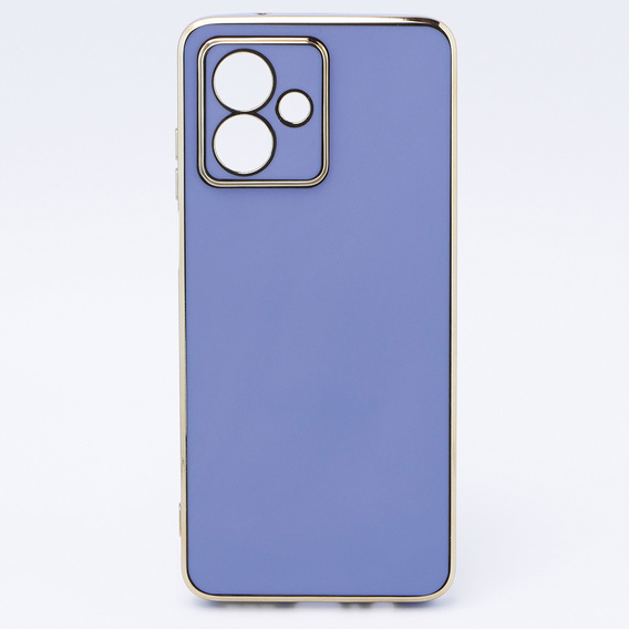 Puzdro pre Motorola Moto G54 5G, Glamour CamShield, modré