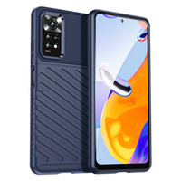 Obal na mobil pre Xiaomi Redmi Note 11 Pro 4G / 5G, Thunder, modré