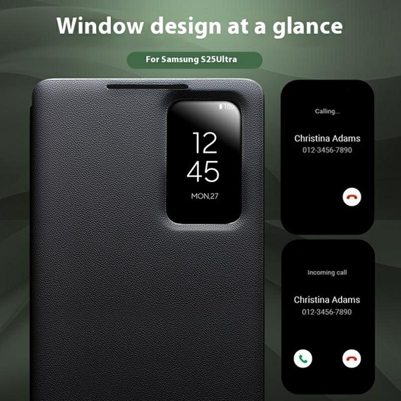 Kožené puzdro QIALINO pre Samsung Galaxy S25 Ultra