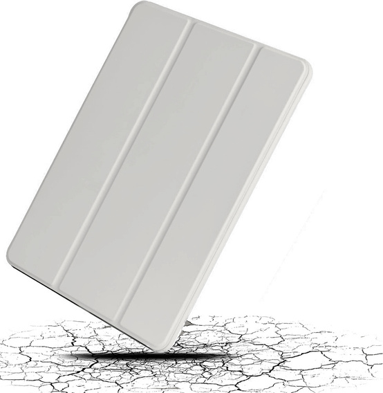 Puzdro pre iPad 10.9 2022 10 Gen, Smart Pencil, so slotom na stylus, sivé