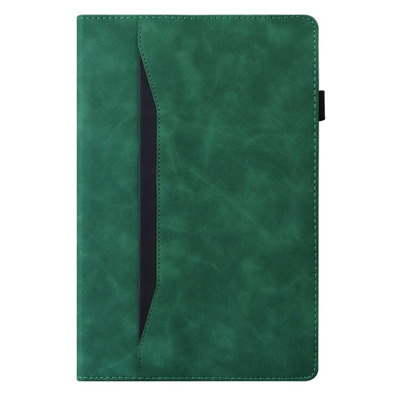 Puzdro pre iPad 10.9 2022 10 Gen, Classic, s priestorom pre stylus, zelený