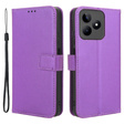 Klapkové puzdro pre Realme Note 50, Wallet Smart Magnet, fialové