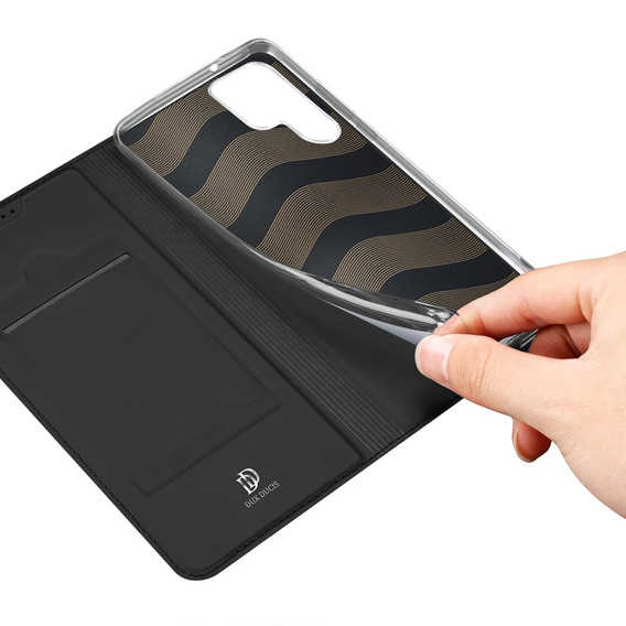 Dux Ducis Obal na mobil pre Samsung Galaxy S23 Ultra, Skinpro, čierne