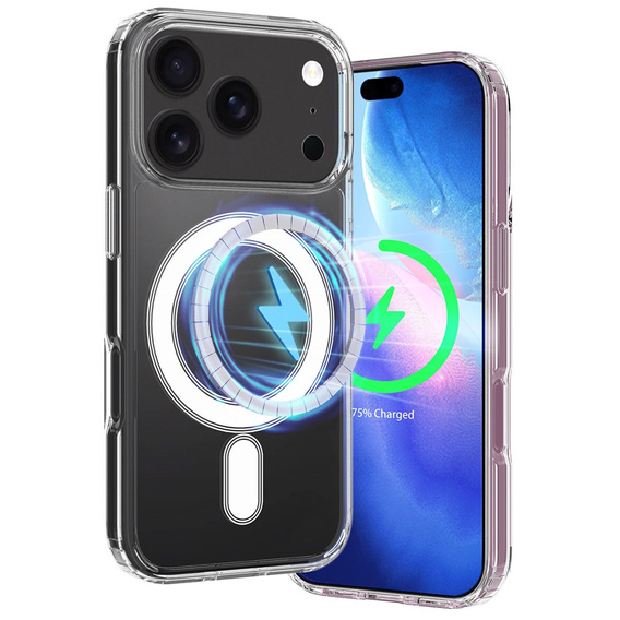 Magnetické puzdro TPU + akryl pre iPhone 17 Pro Max