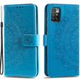 Klapkové puzdro pre Xiaomi Redmi 10, Mandala, modré