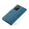 CASEME puzdro pre Samsung Galaxy Note 20 Ultra, Leather Wallet Case, zelený